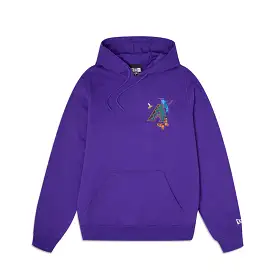 [13090814] Arizona Diamondbacks Blooming Purple Mens Pullover Hoodie