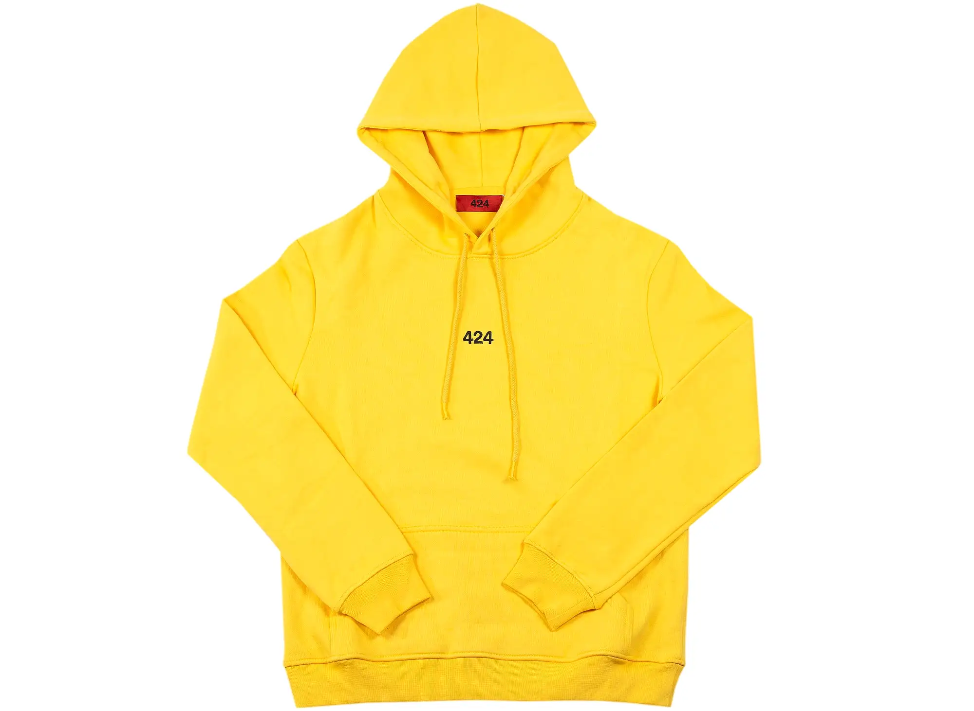 424 Pullover Hoodie in Yellow