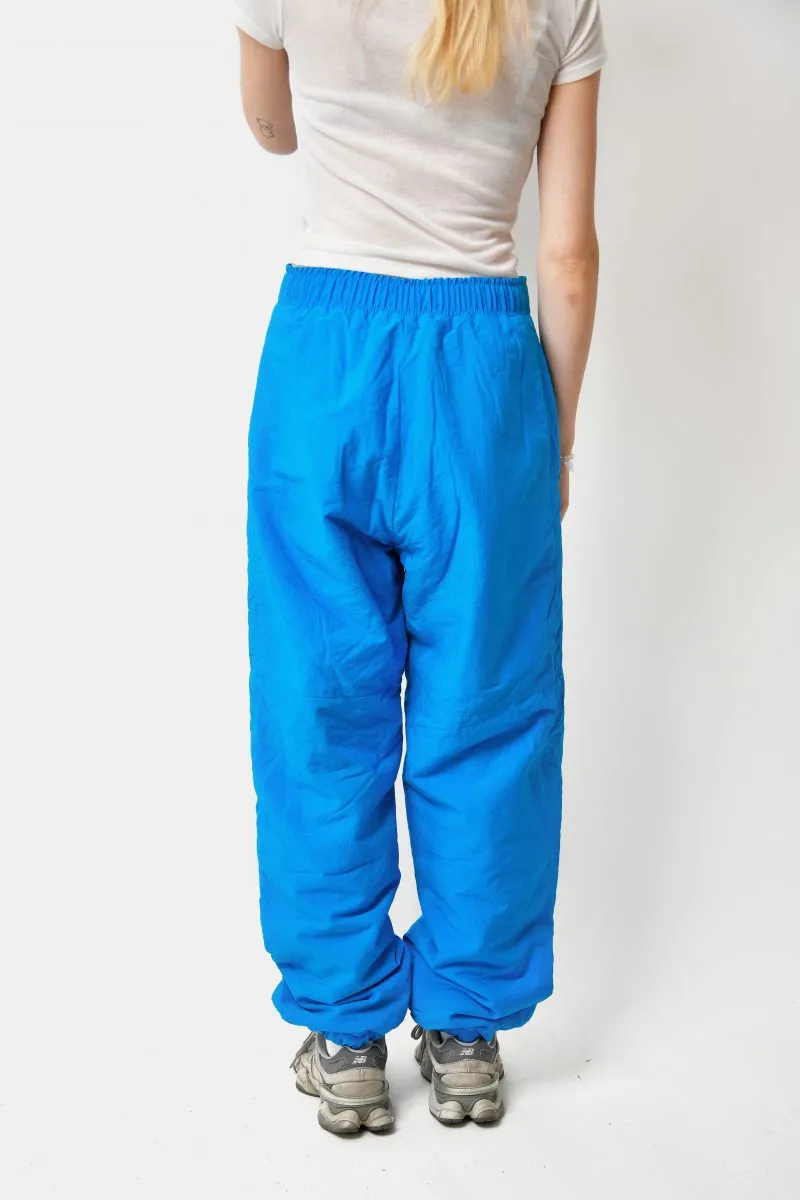 90s sports windbreaker pants