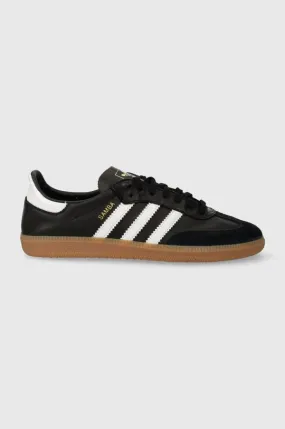 adidas Originals leather sneakers black color