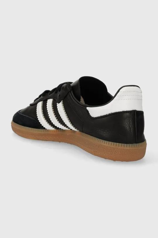 adidas Originals leather sneakers black color