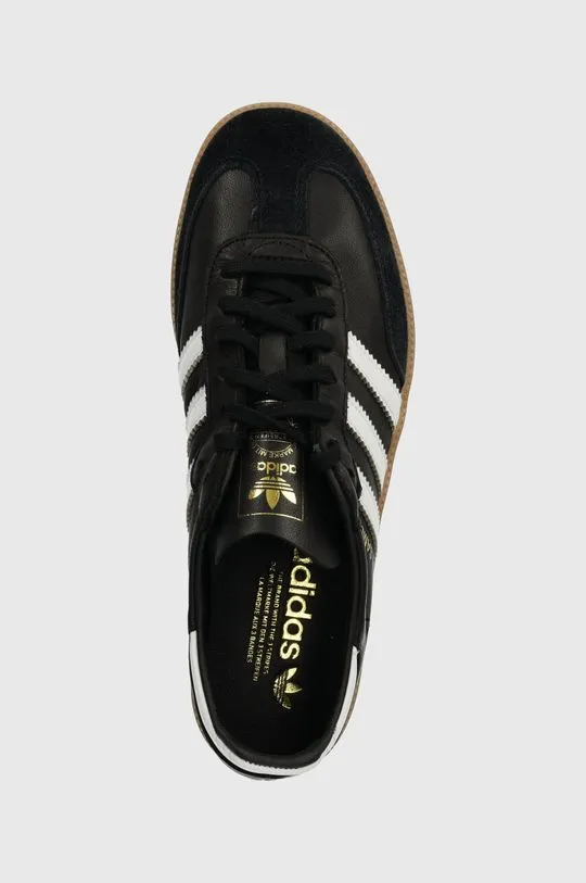 adidas Originals leather sneakers black color