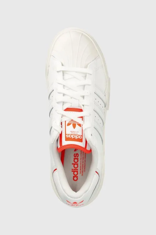 adidas Originals leather sneakers Superstar Bonega 2B white color