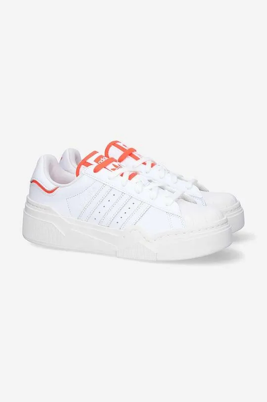 adidas Originals leather sneakers Superstar Bonega 2B white color