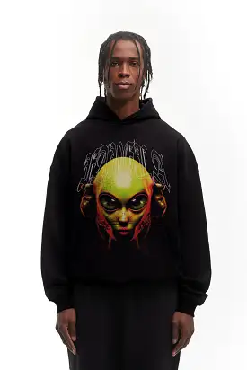 AI CAPSULE 08 BLACK HOODIE