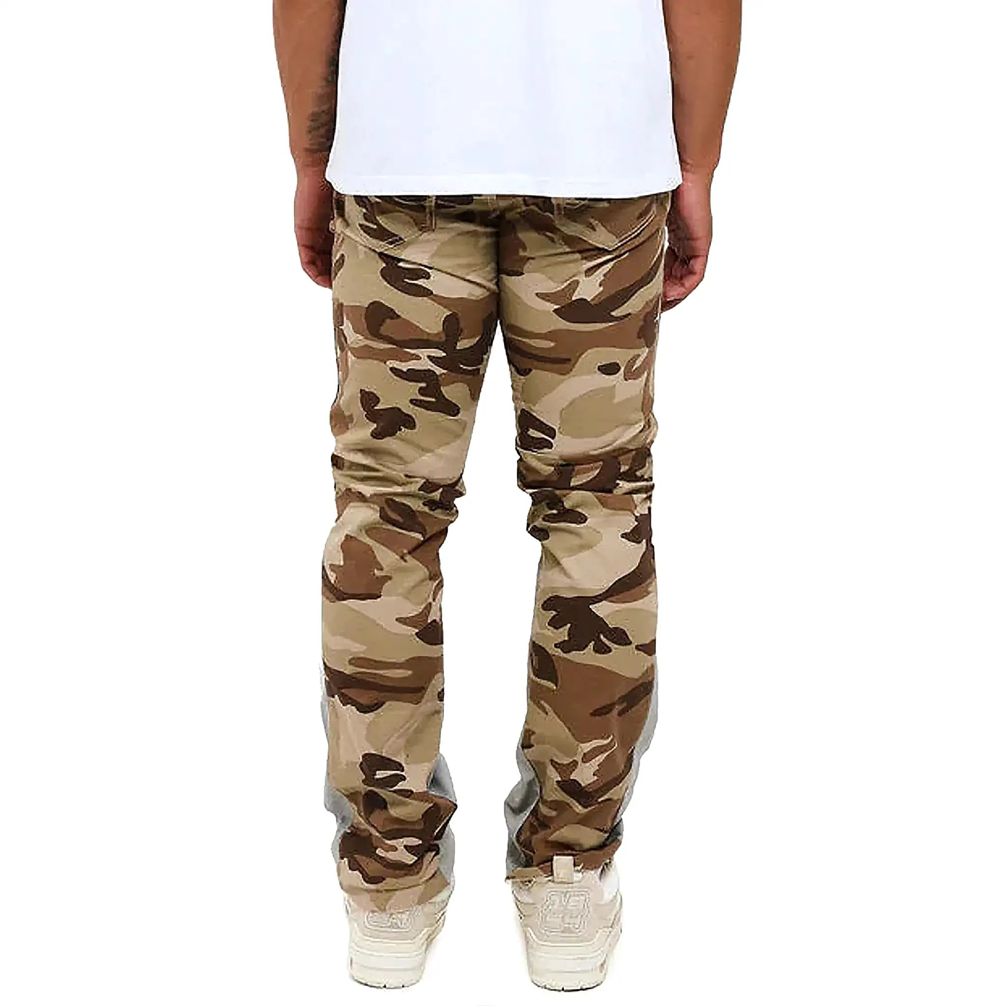 Amicci Baggio Flare Cargo Pants Camo