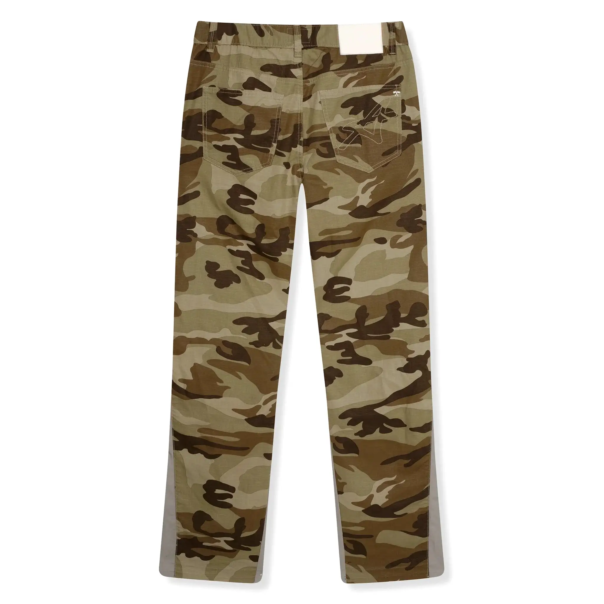 Amicci Baggio Flare Cargo Pants Camo