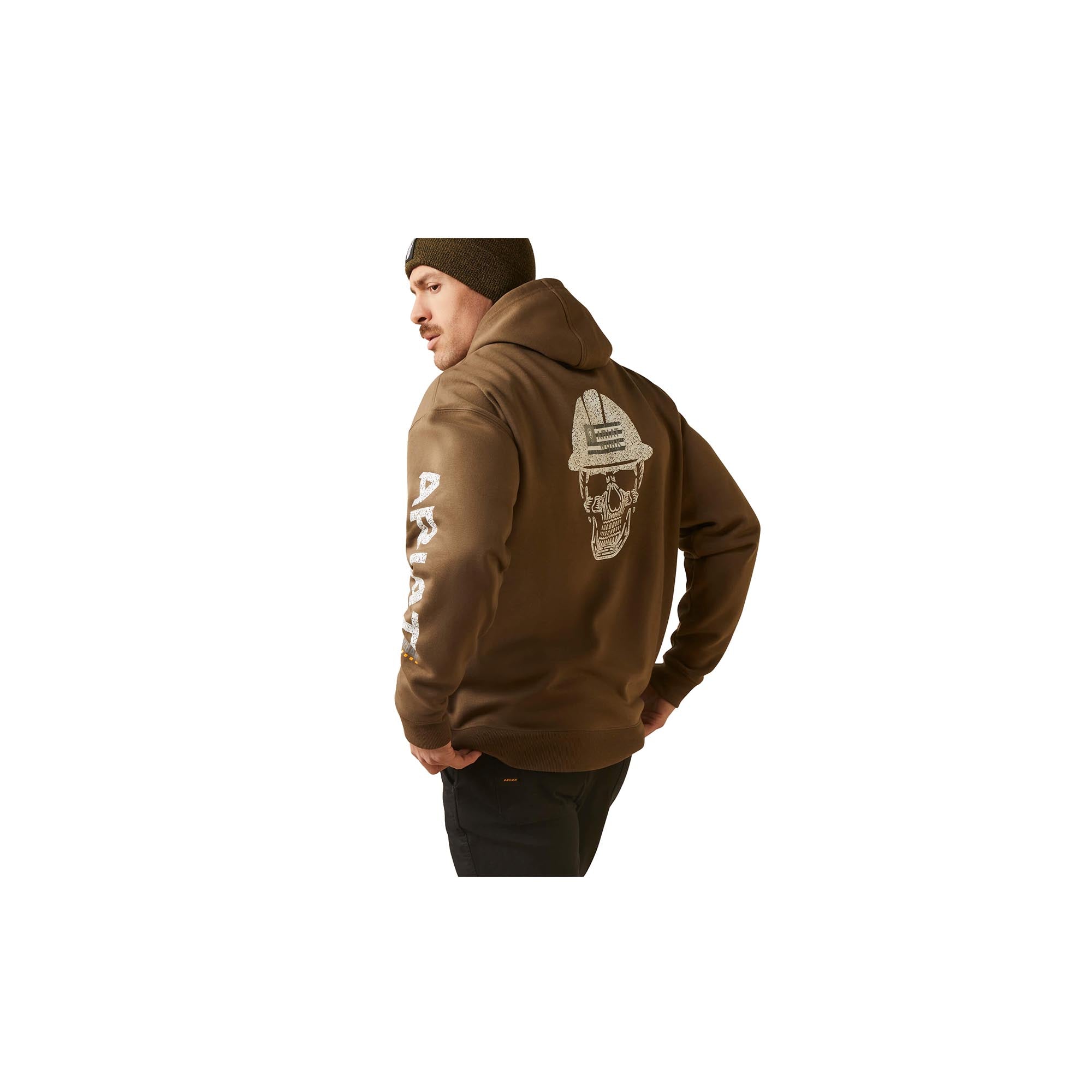 Ariat Rebar Roughneck Pullover Hoodie Beech