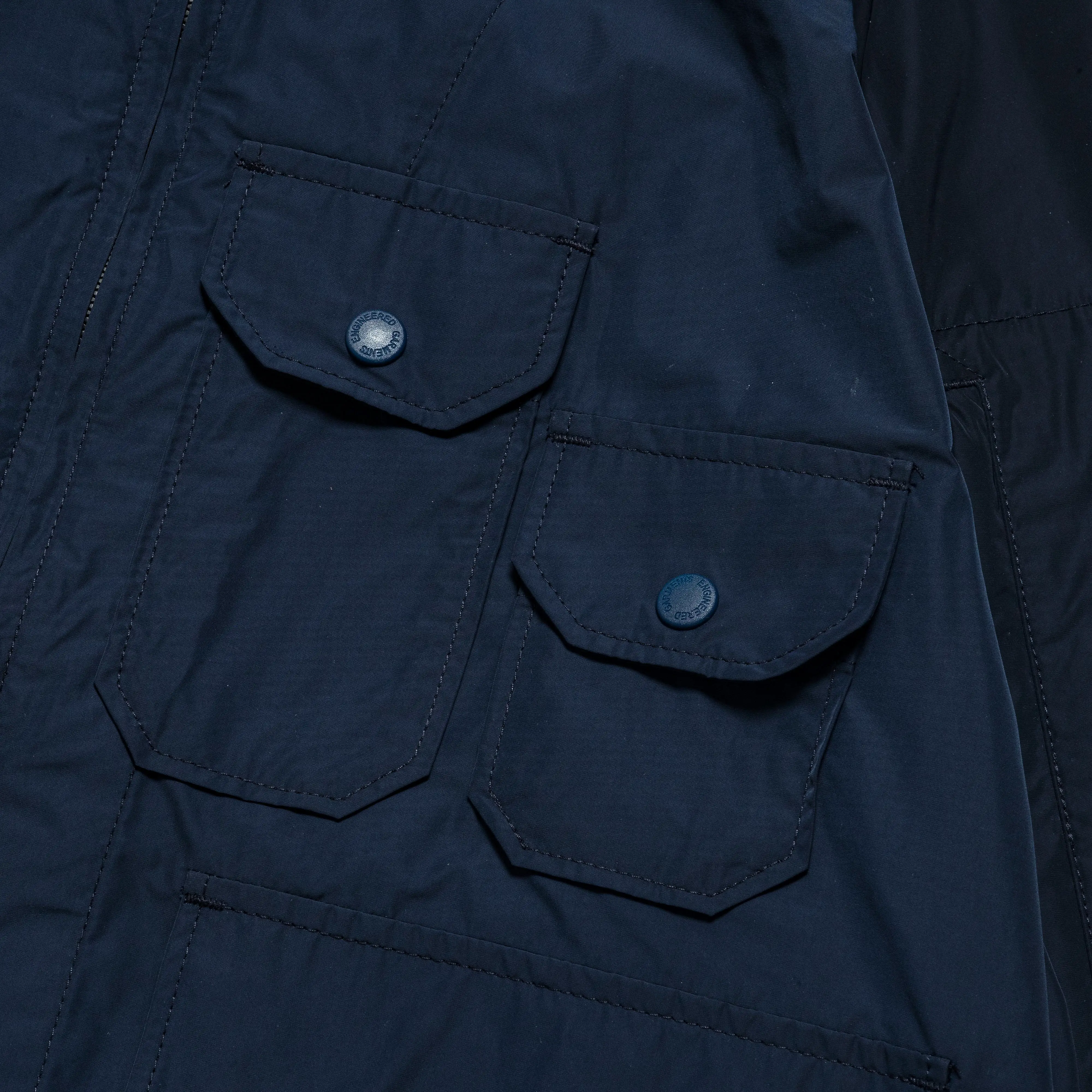 Atlantic Parka - Dark Navy Memory Polyester