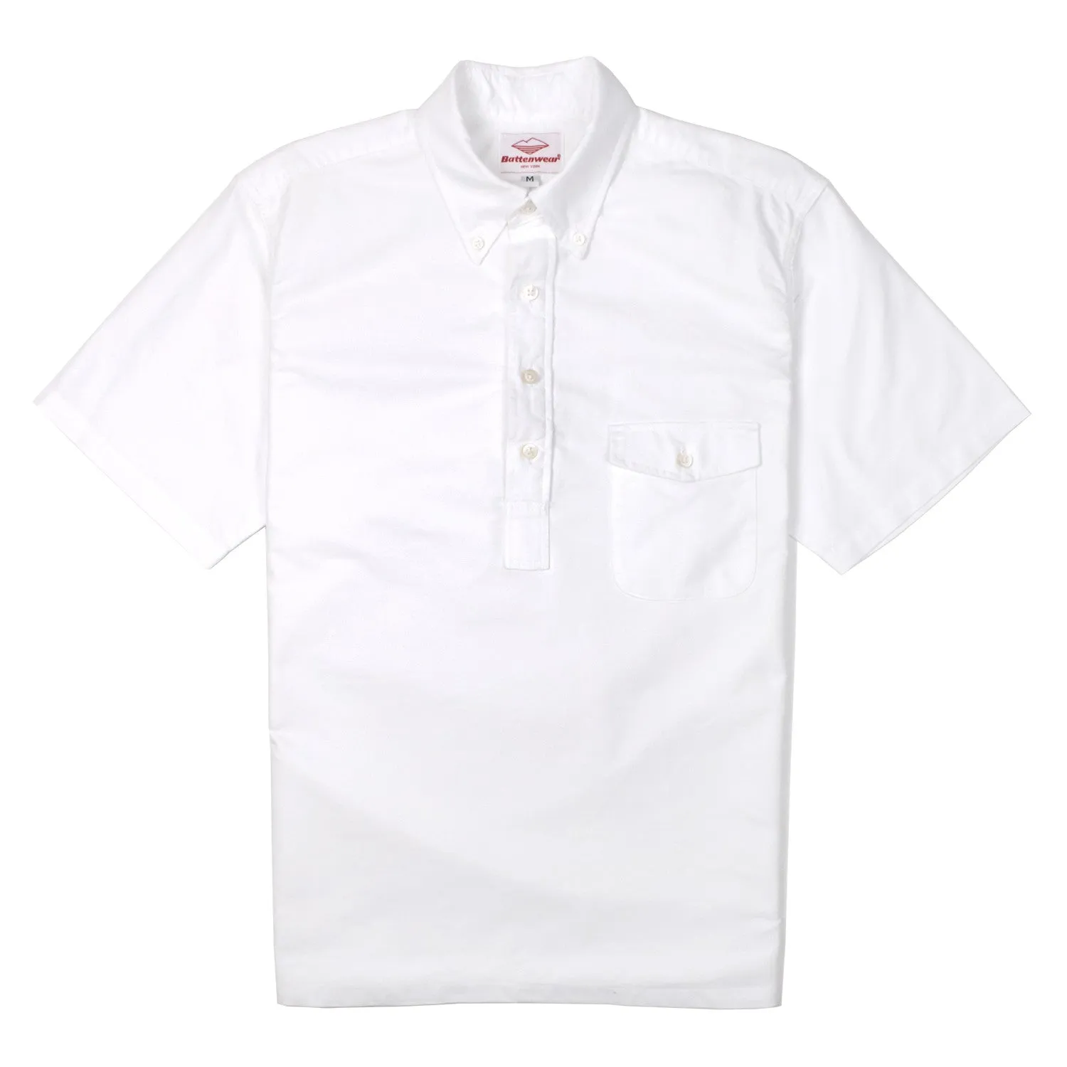 Battenwear - Sport Pullover Shirt - White