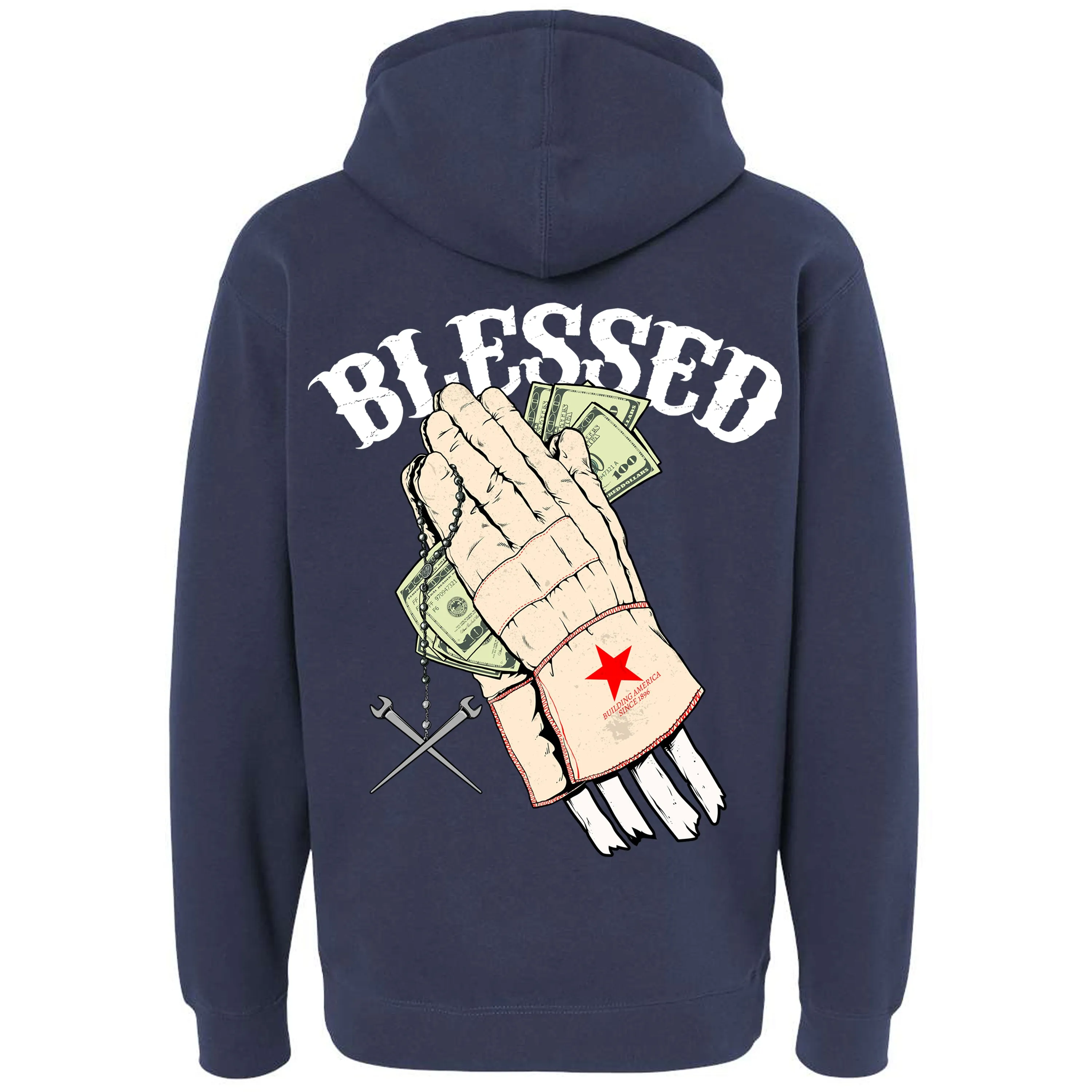 BLESSED GLOVES PULLOVER HOODIE