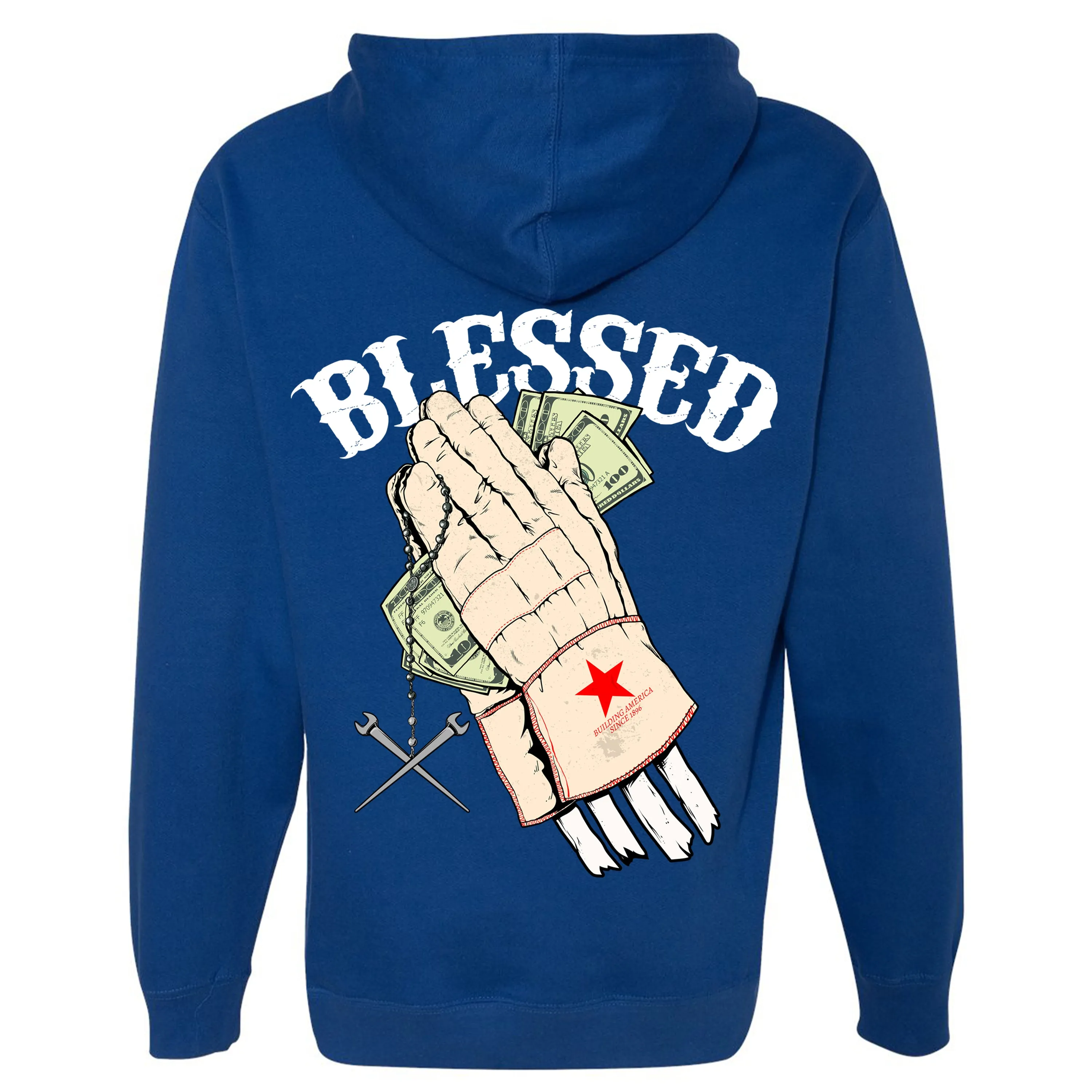 BLESSED GLOVES PULLOVER HOODIE