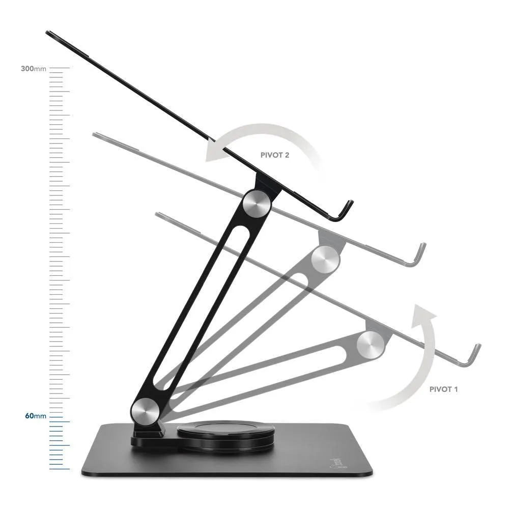 Bonelk Elevate 360 Laptop Stand (Black)