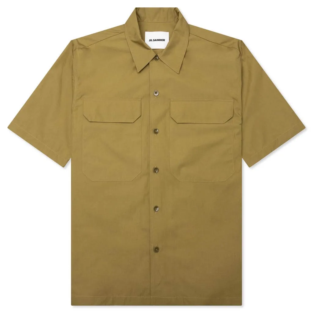 Button Up Shirt - Honey Blonde