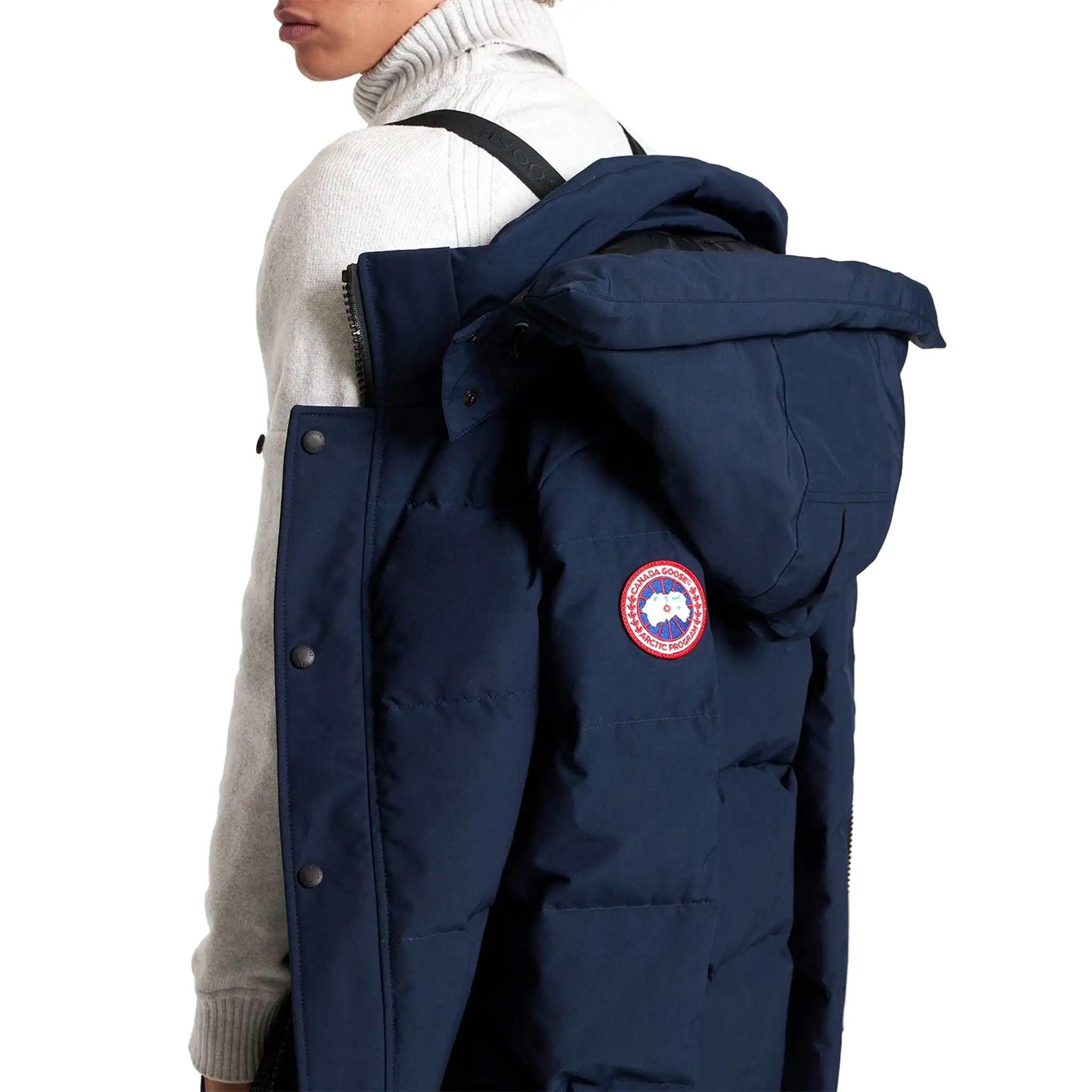 Canada Goose Wyndham Atlantic Navy Parka Jacket