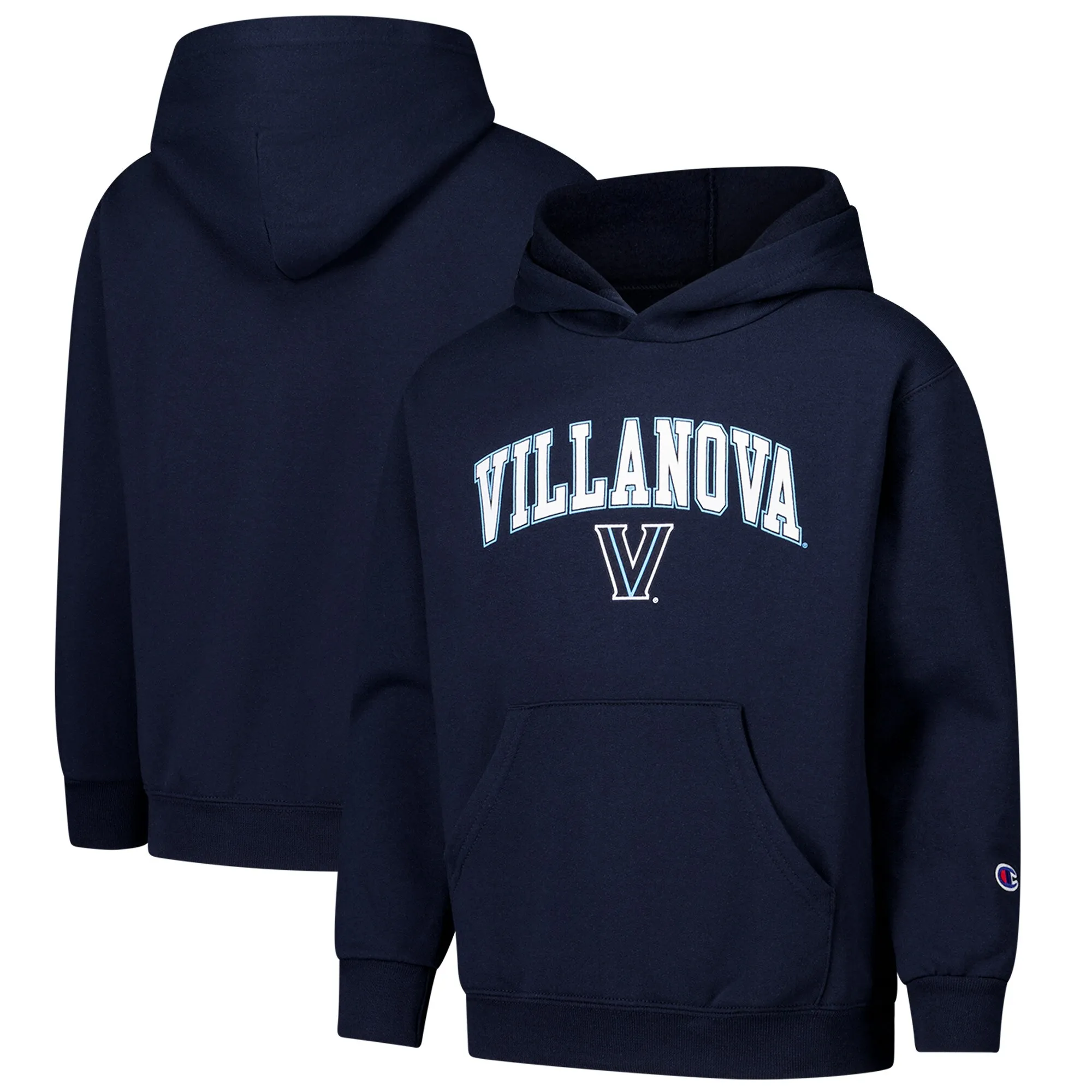 Champion Villanova Wildcats Youth Navy Campus Pullover Hoodie