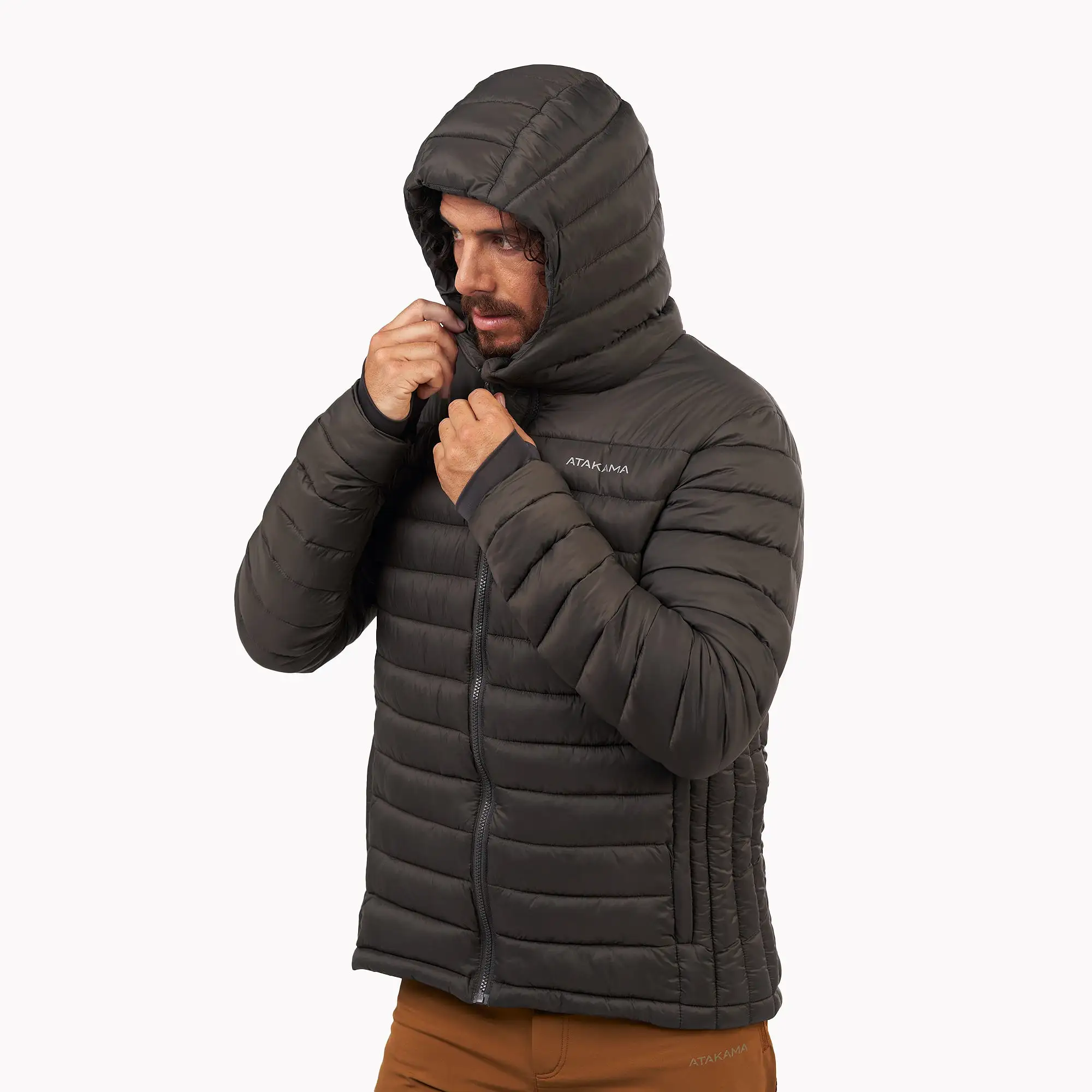 Chaqueta Parka térmica hombre hoodie Indómita