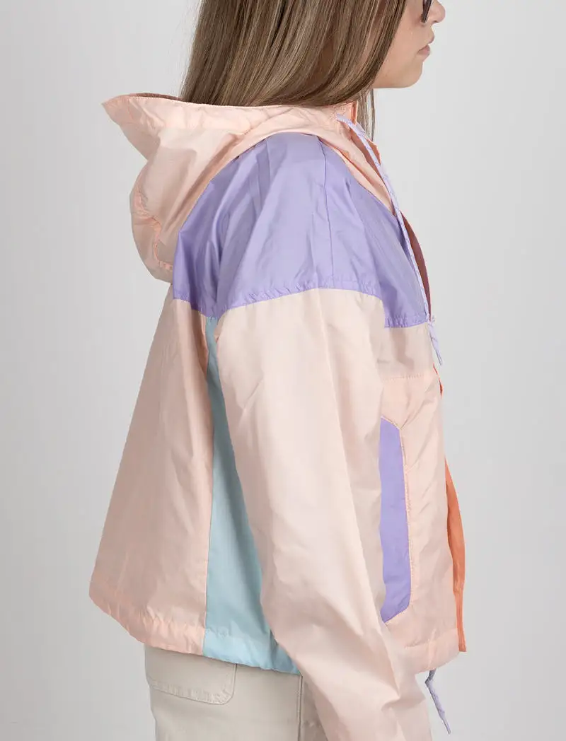 Columbia Flash Challenger Cropped Windbreaker Peach Blossom / Frosted