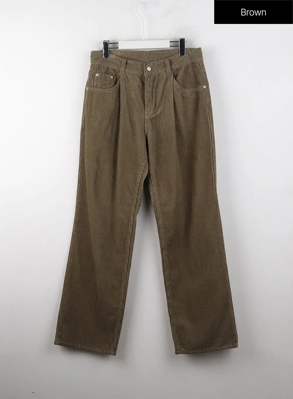 Corduroy Pintuck Wide Pants IJ403