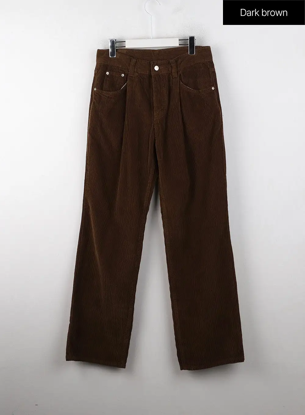 Corduroy Pintuck Wide Pants IJ403