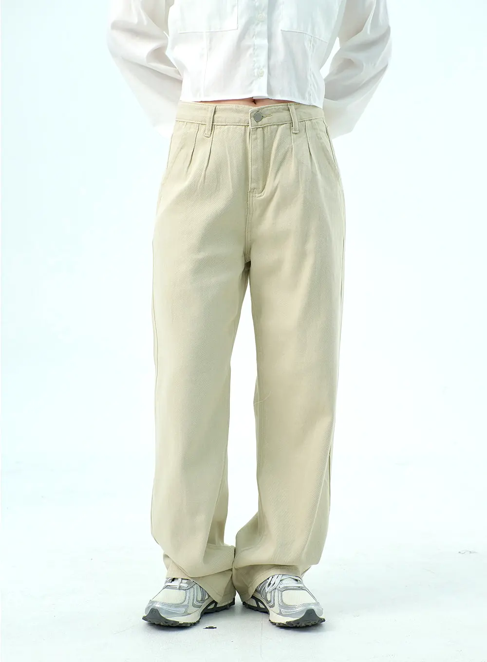 Cotton Wide Leg Pants OY317