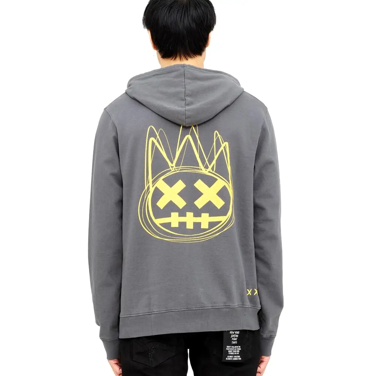 Cult Heather Grey French Terry Zip Hoodie