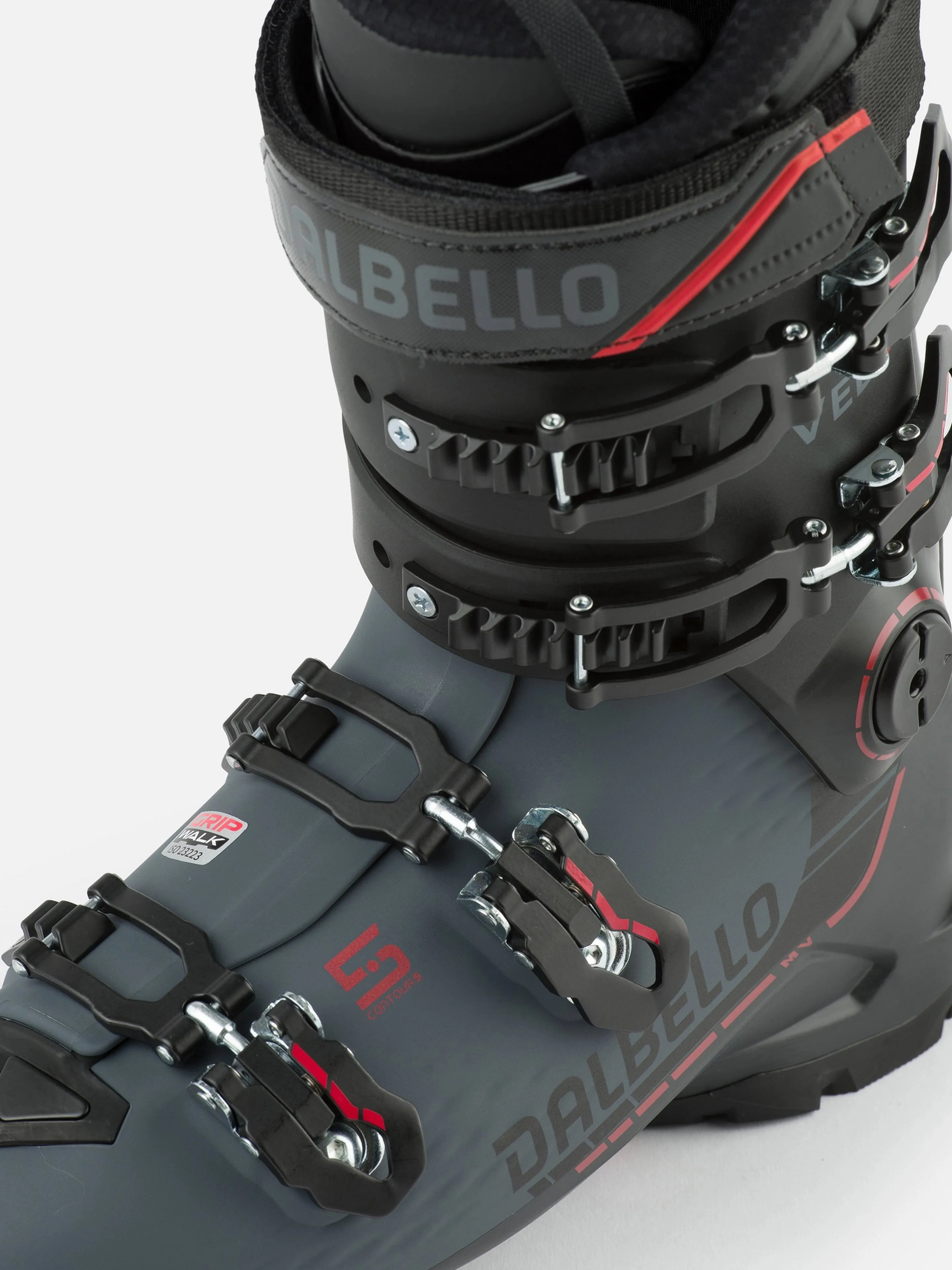 Dalbello Veloce 100 MV Ski Boots 2025 – Black/Anthracite – Superior Comfort and Precision for Advanced Skiing Performance