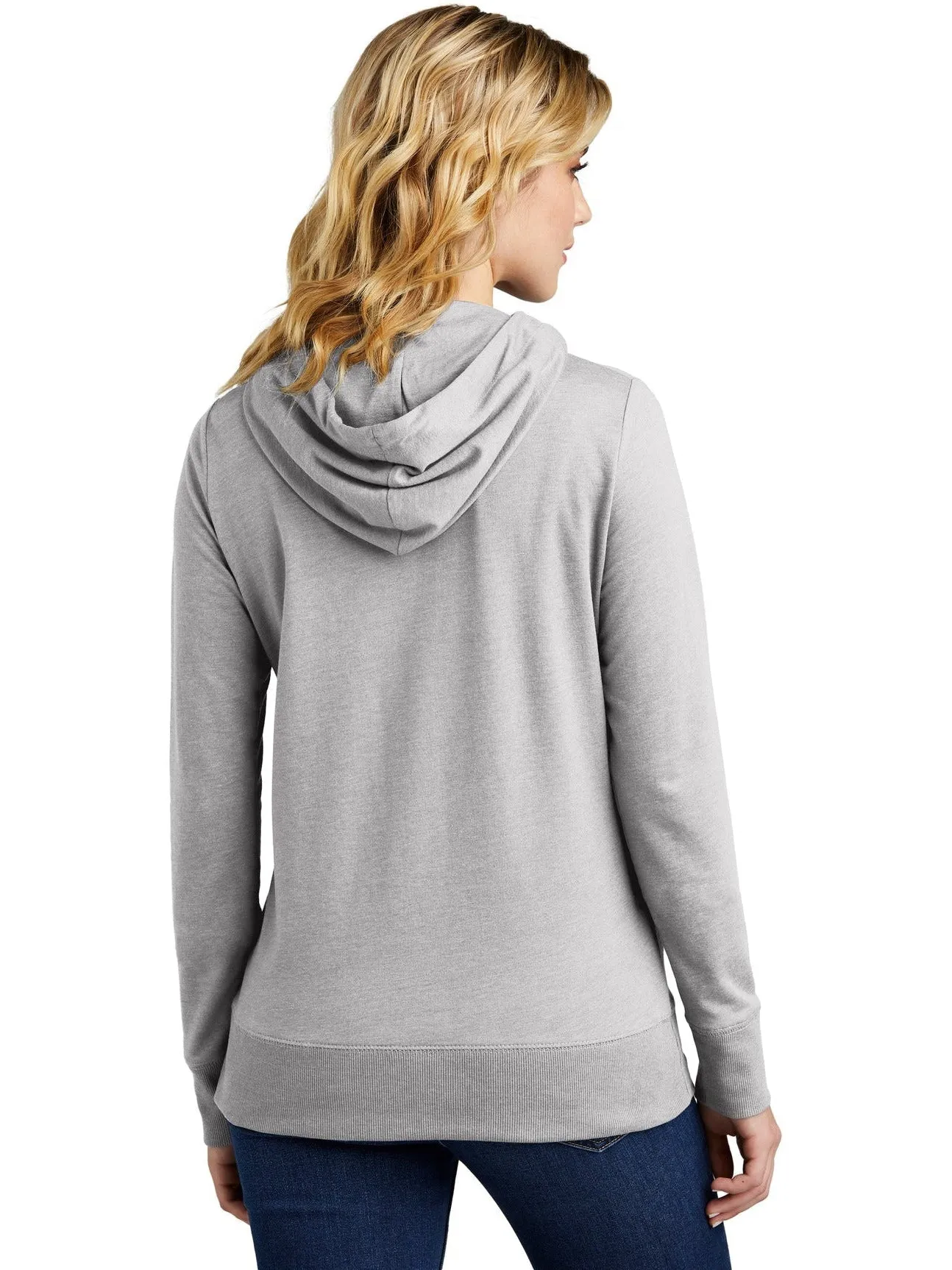 District Ladies Featherweight French Terry Full-Zip Hoodie