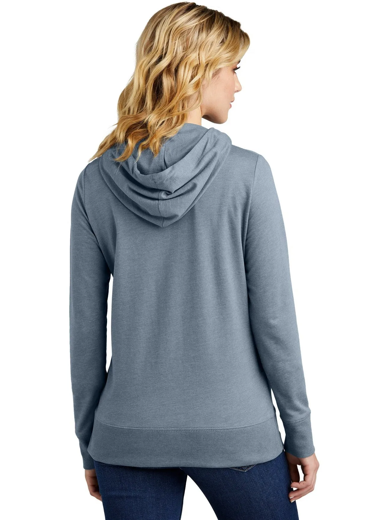 District Ladies Featherweight French Terry Full-Zip Hoodie