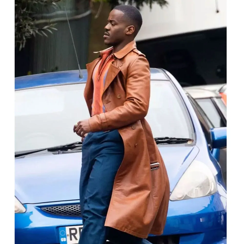 Doctor Who Fifteenth Doctor Leather Coat