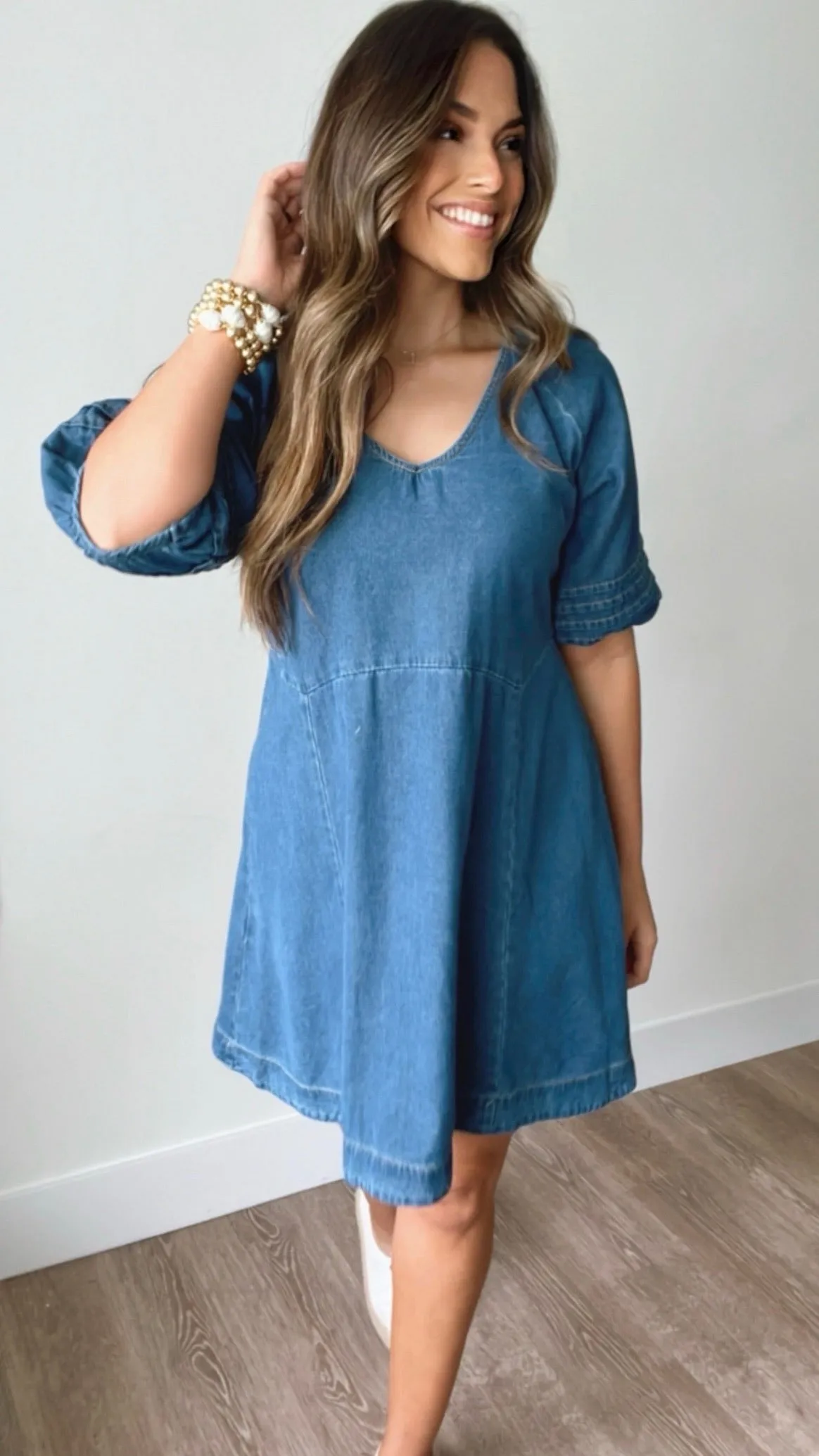 Dove Denim Dress