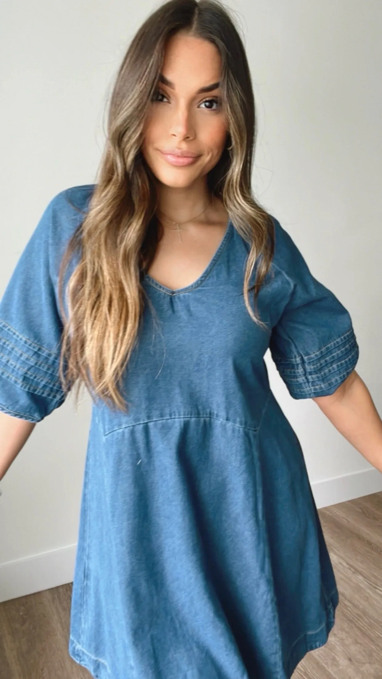 Dove Denim Dress