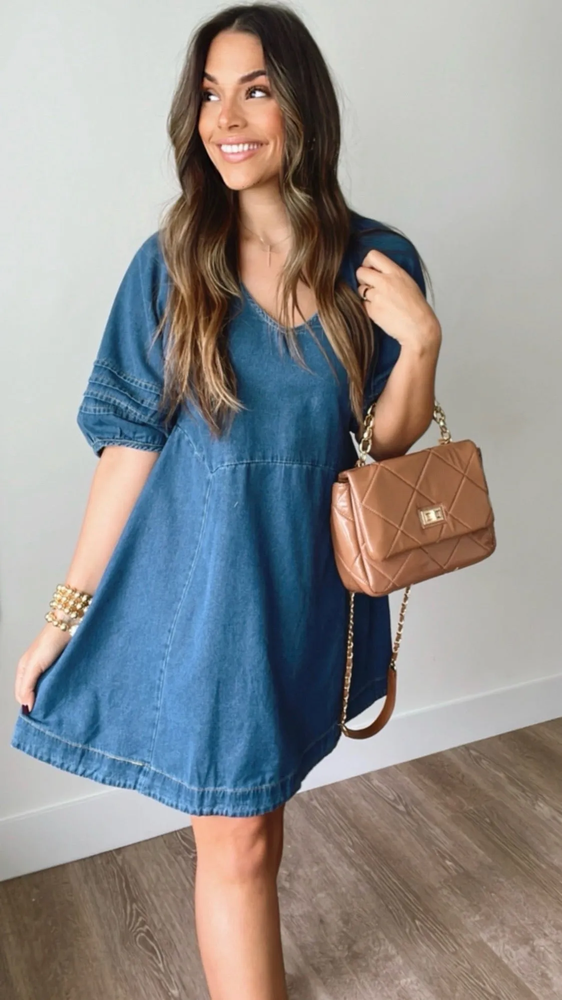 Dove Denim Dress