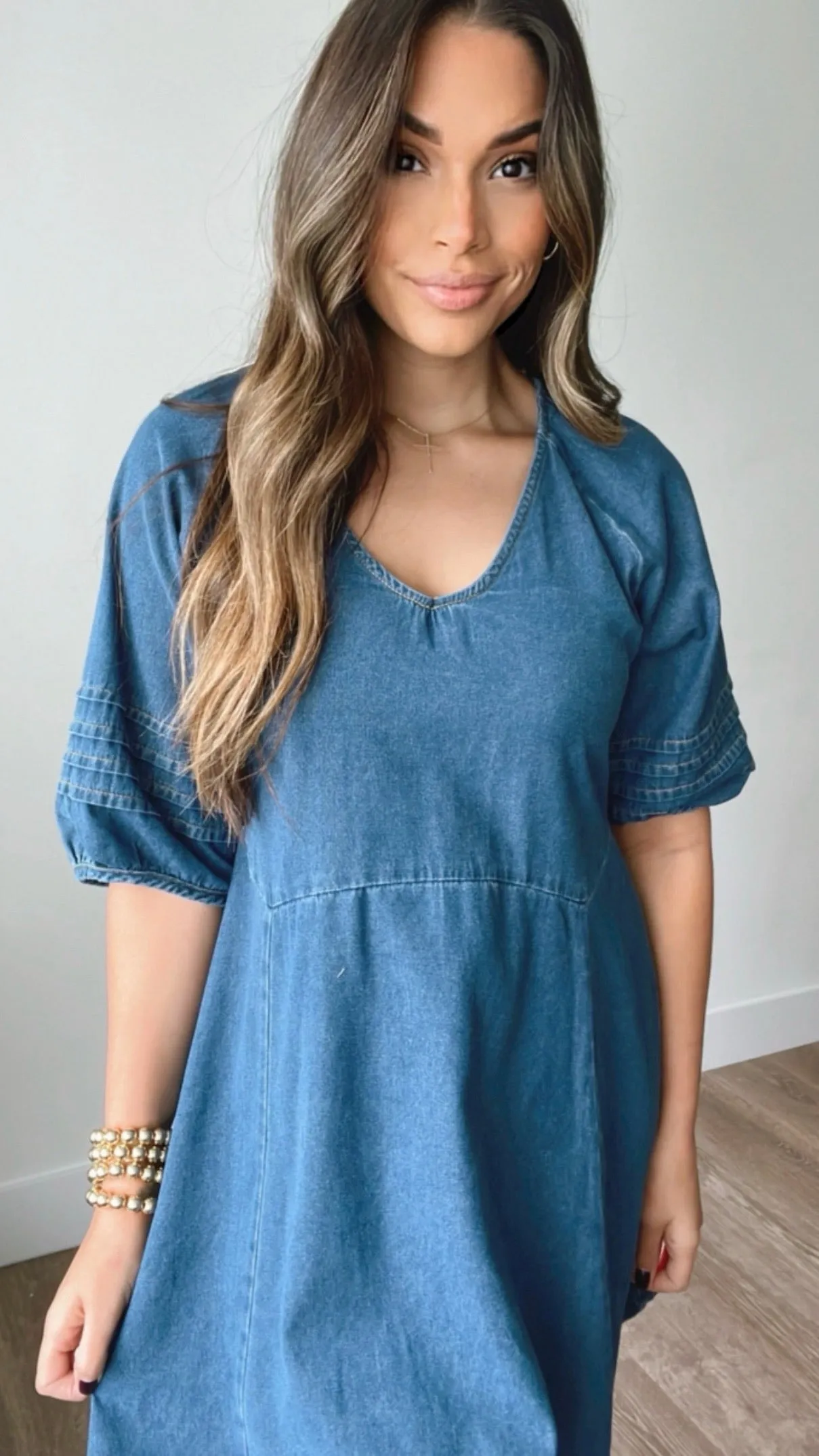 Dove Denim Dress