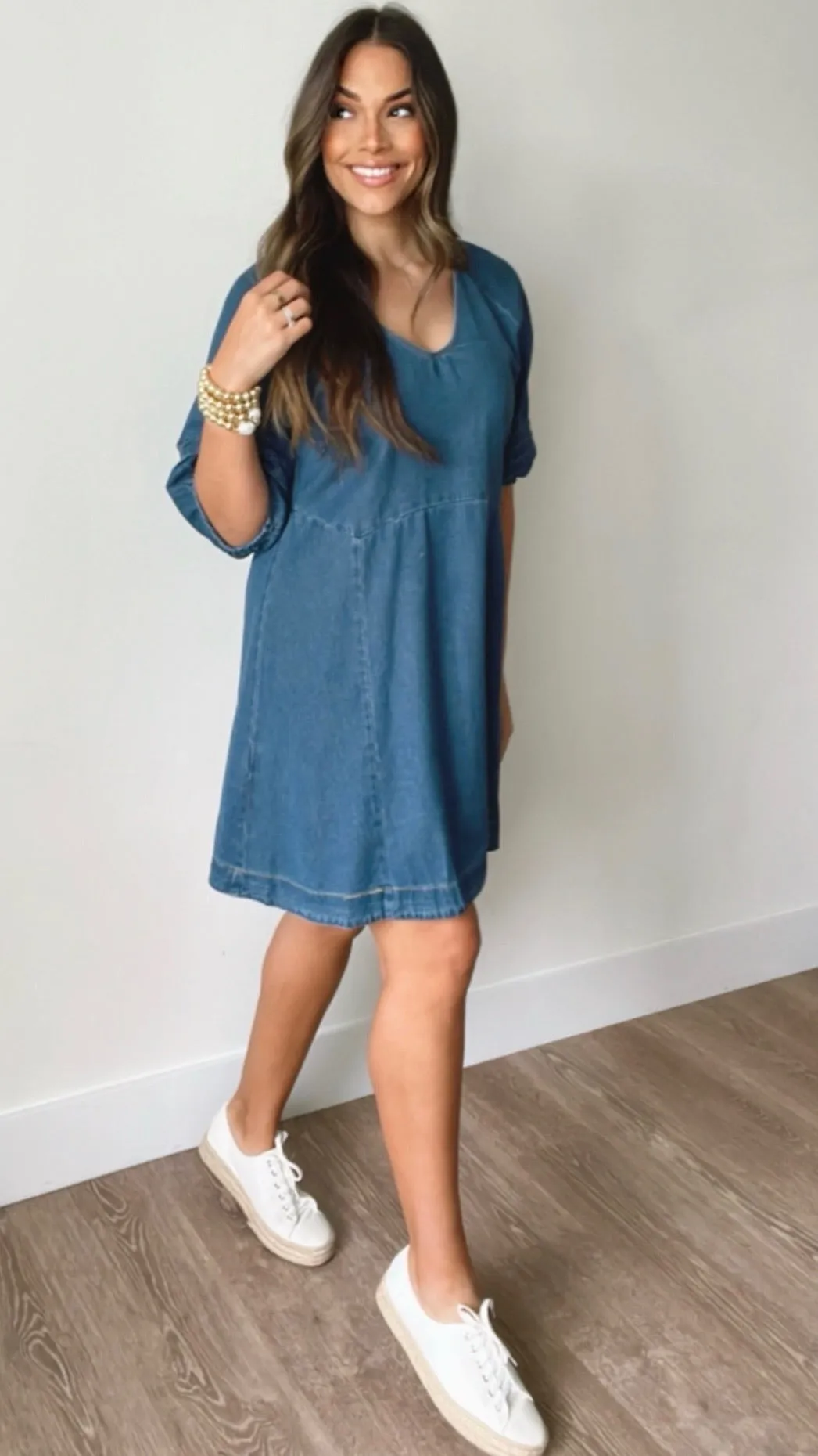 Dove Denim Dress