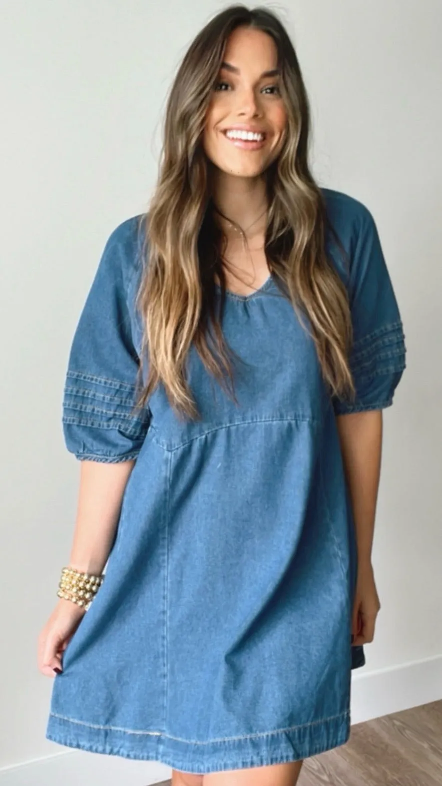 Dove Denim Dress