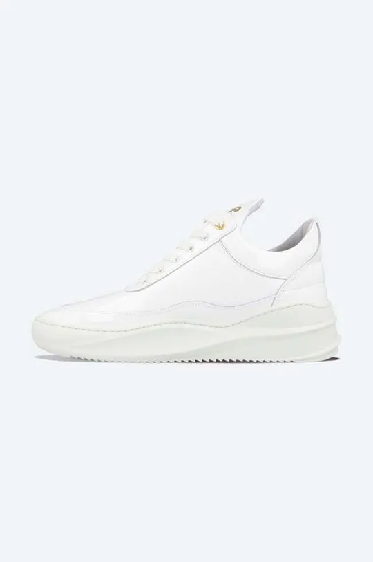 Filling Pieces leather sneakers Low Top Sky Shine white color 25528301901