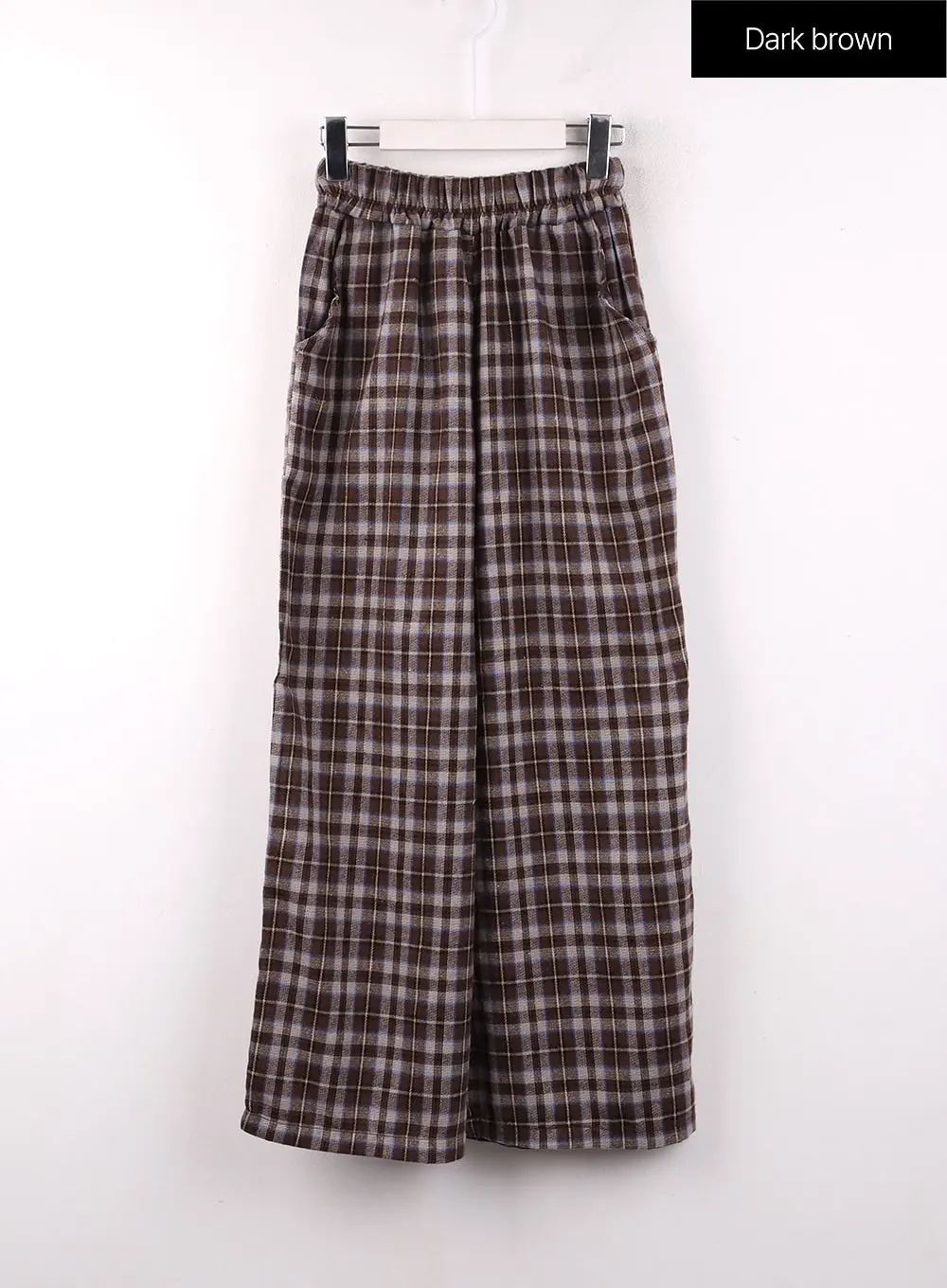 Grandpacore Checkered Wide-Fit Pants OF406