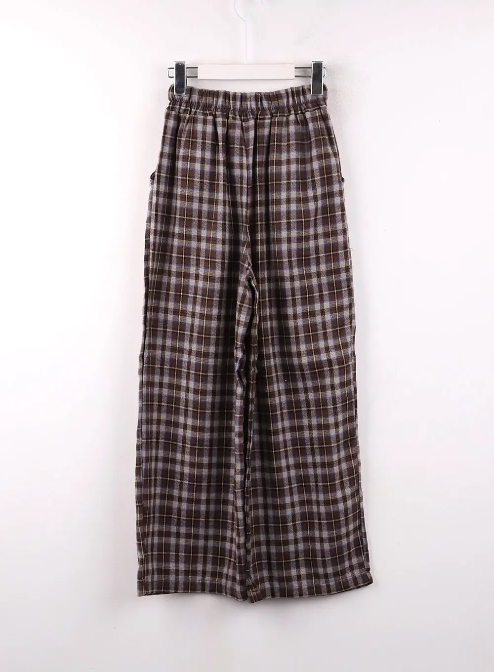 Grandpacore Checkered Wide-Fit Pants OF406