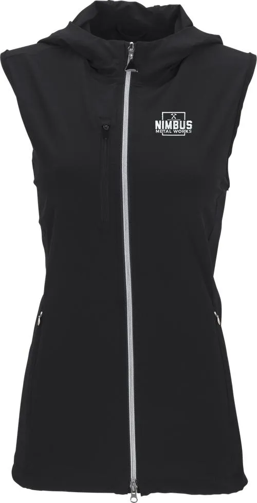 Greg Norman Ladies Windbreaker Full-Zip Hooded Vest