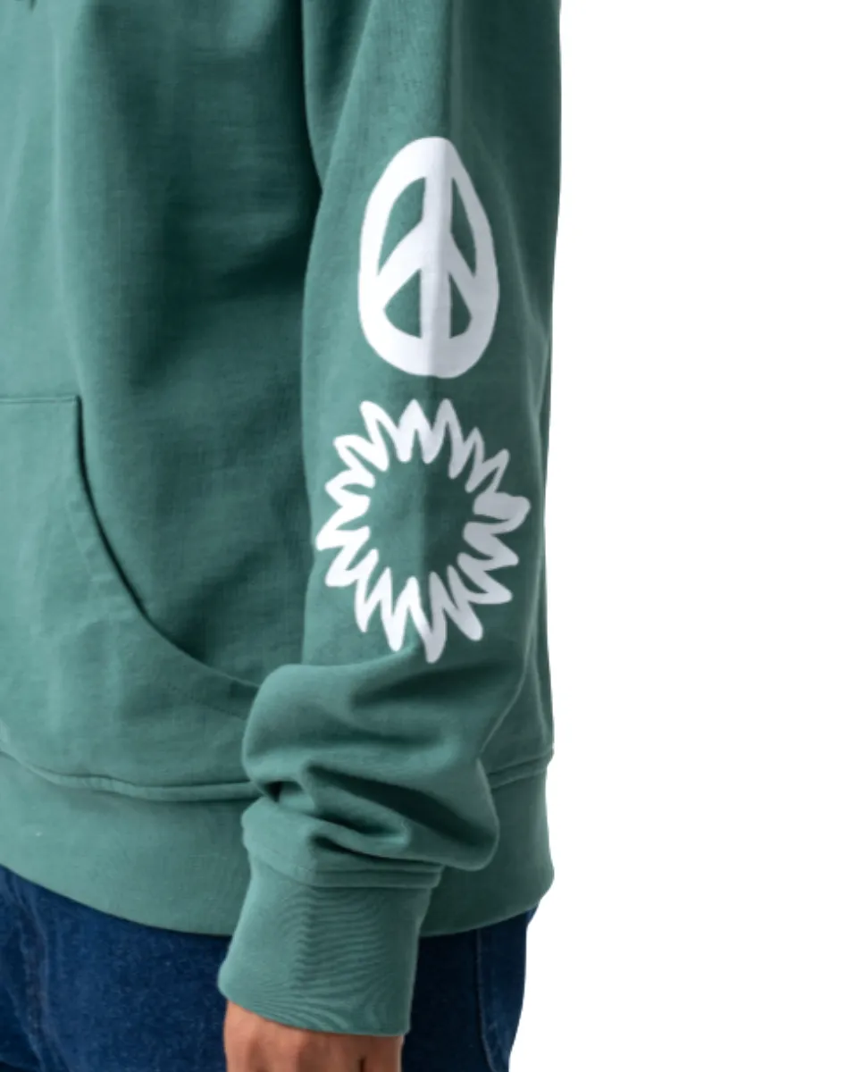 Happy Ending Hoodie In Green