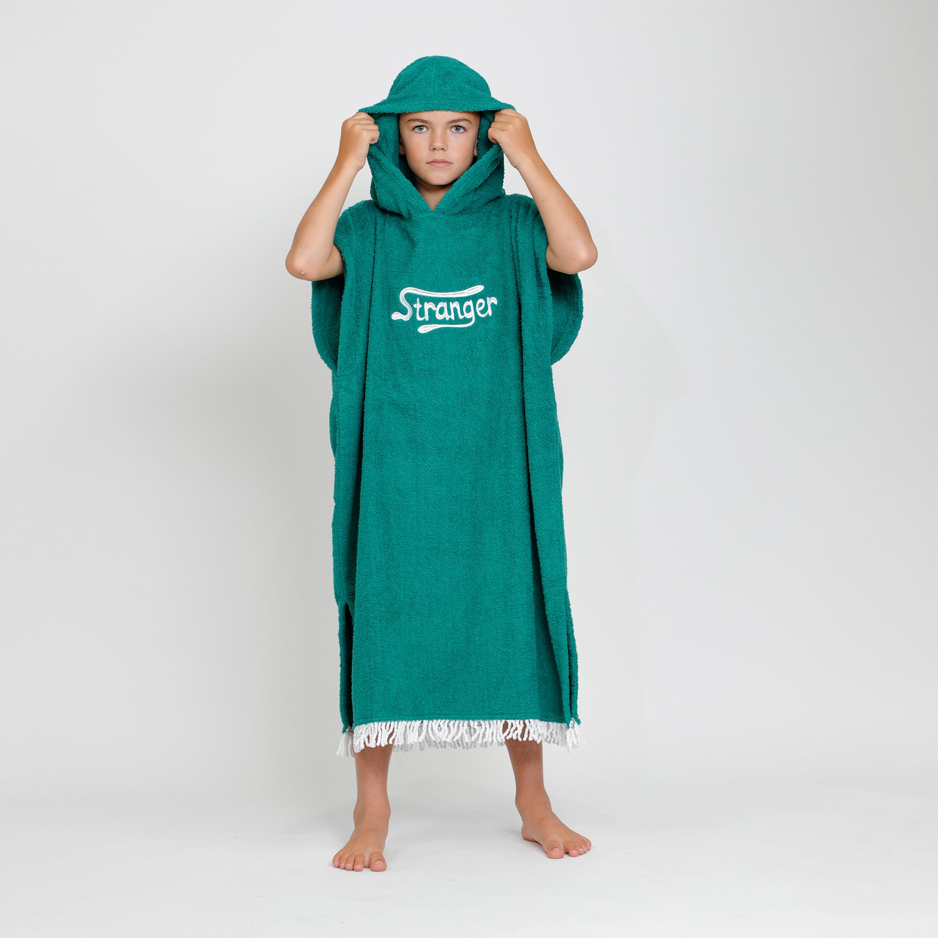 HS Hooded Towel - Green