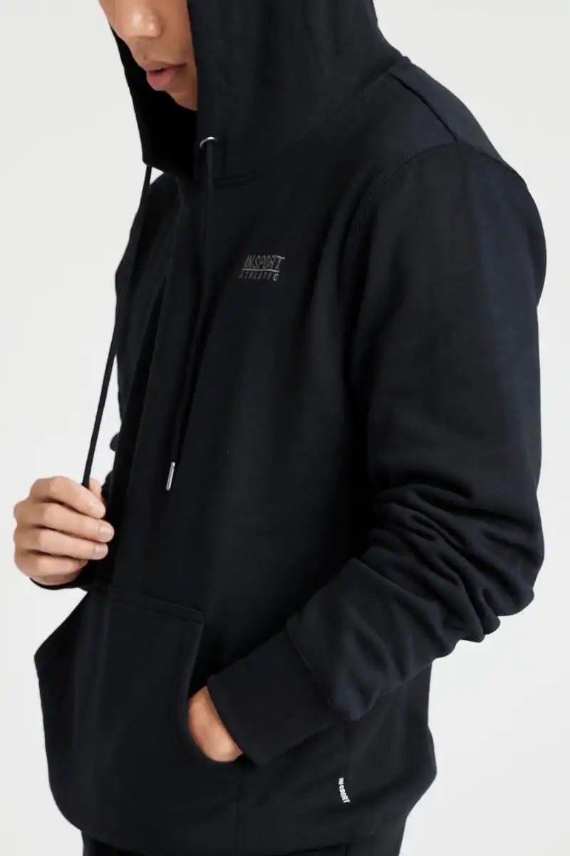 INSPORT UNISEX ALASKA BLACK HOODIE