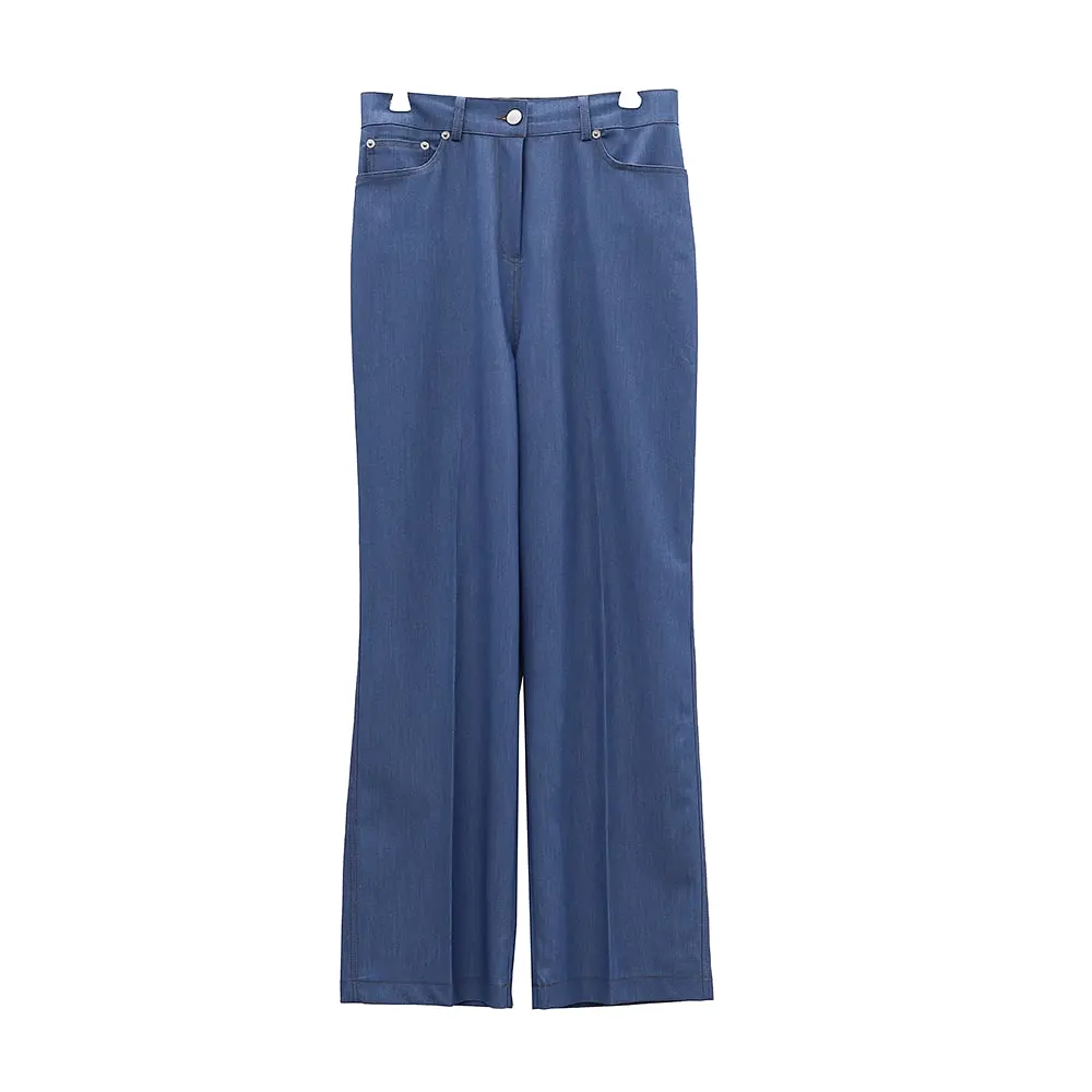 Jean-Style Summer Wide Pants OM6