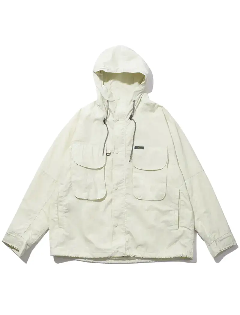 Kappy Pocket Windbreaker Ivory