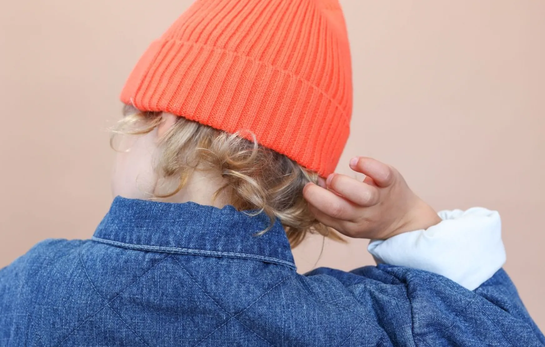 Knitted Pixie Beanie Ruby