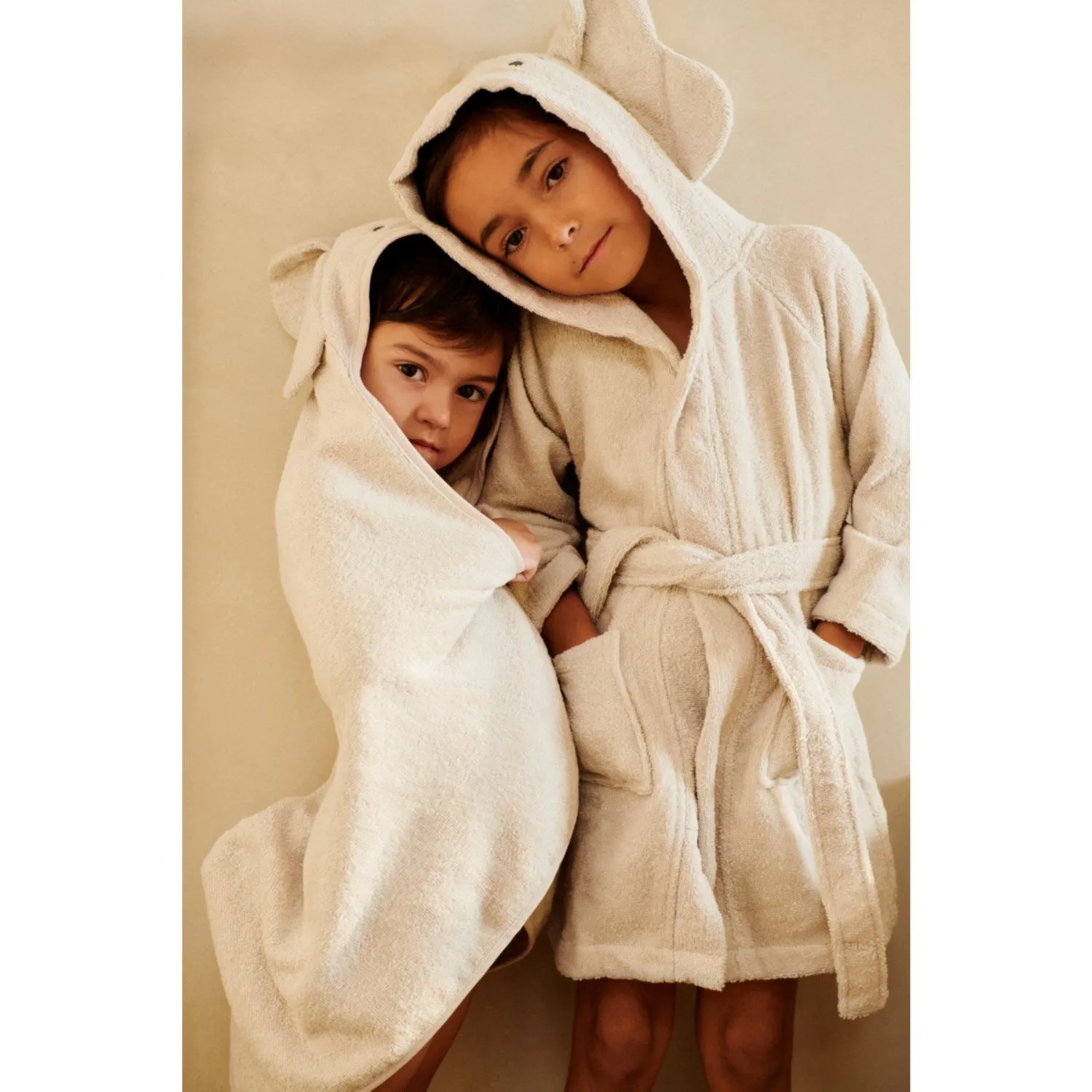 LieWood Sandy Albert Elephant Hooded Towel