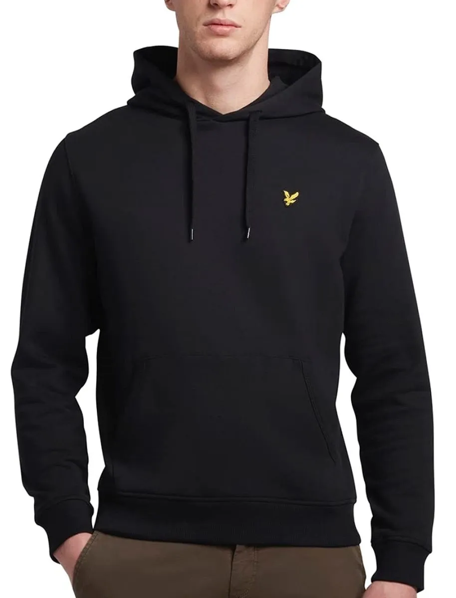 Lyle & Scott Core Plain Hooded Sweatshirts Black