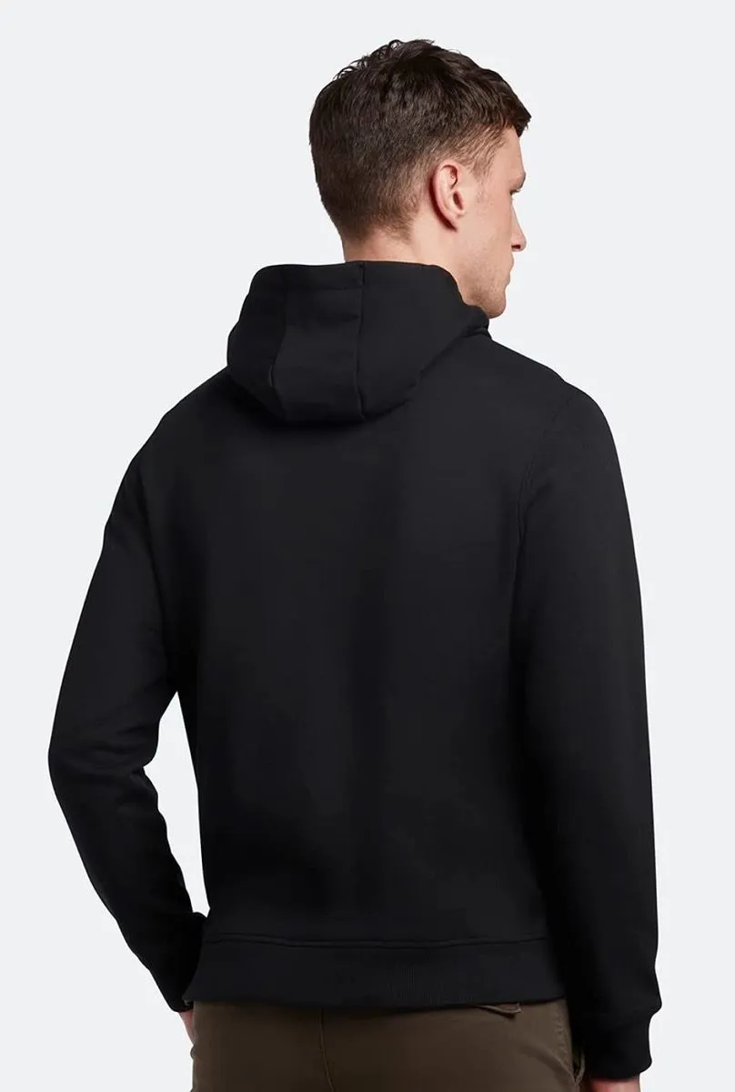 Lyle & Scott Core Plain Hooded Sweatshirts Black