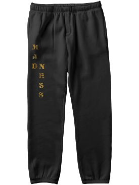 MADNESS SON SWEAT PANTS VINTAGE BLACK